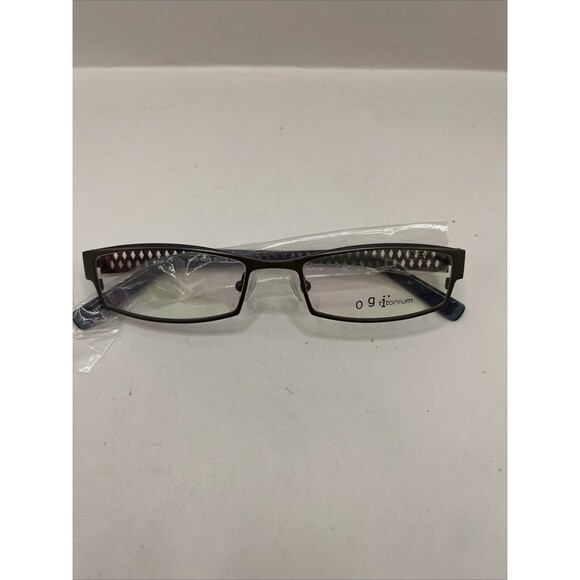 OGI Eyeglasses Titanium 5208 1071 Designer Demo Lens Silver 50-18-140 - Picture 3 of 7